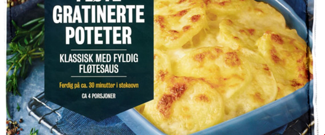 Tilbakekaller Eldorado fløtegratinerte poteter
