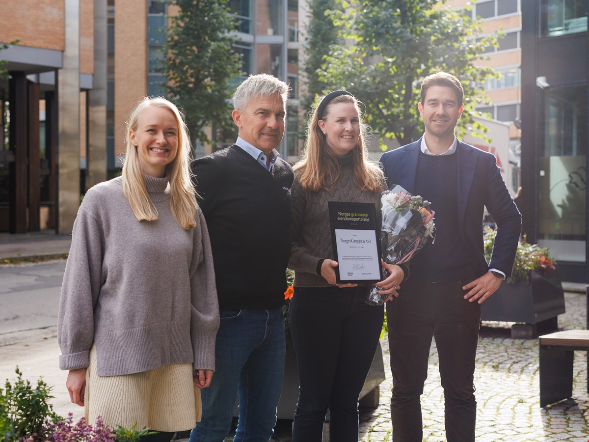 NorgesGruppen har landets grønneste eiendomsportefølje