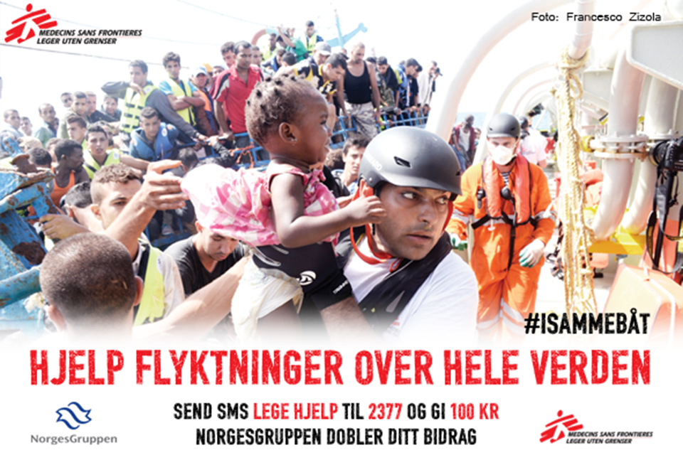 Mobiliserer for flyktningene