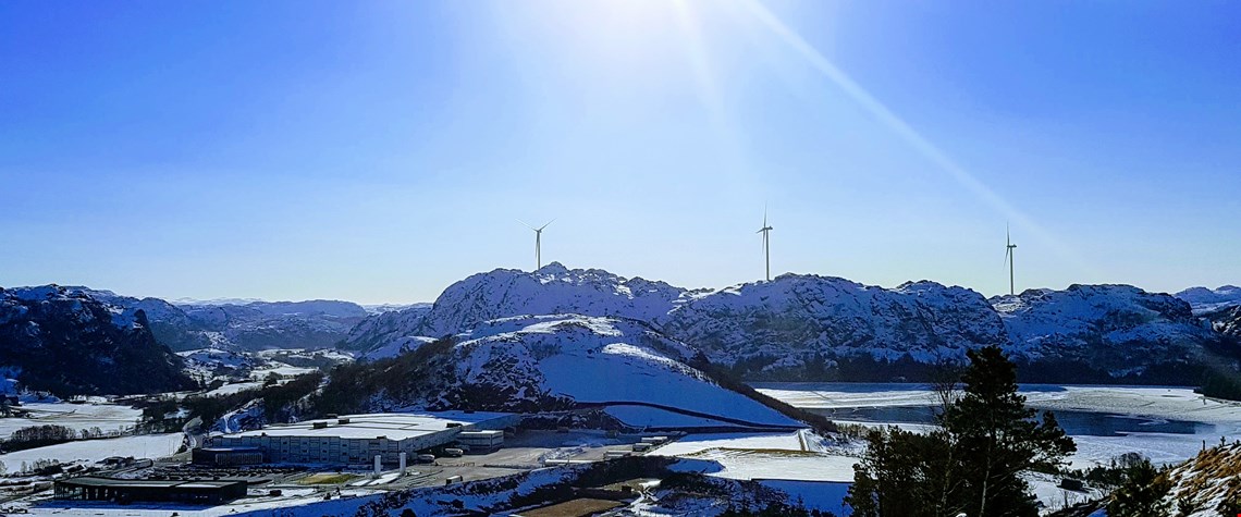 I dag åpner ASKO vindkraftverk
