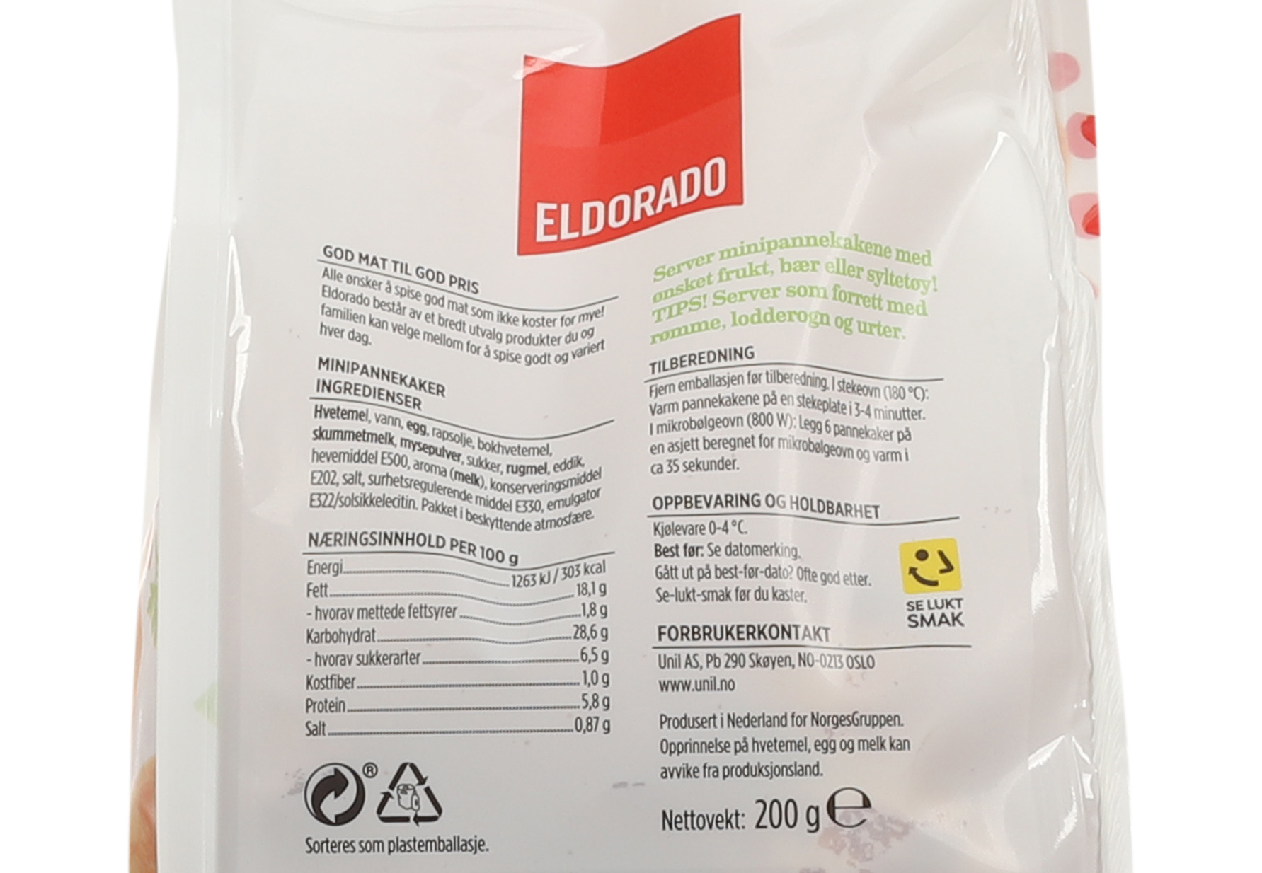 Over 200 av NorgesGruppens varer med Se, lukt, smak -merket