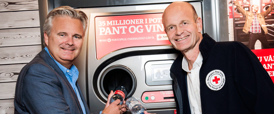 Pantelotteriet hos SPAR gir millionstøtte til Røde Kors