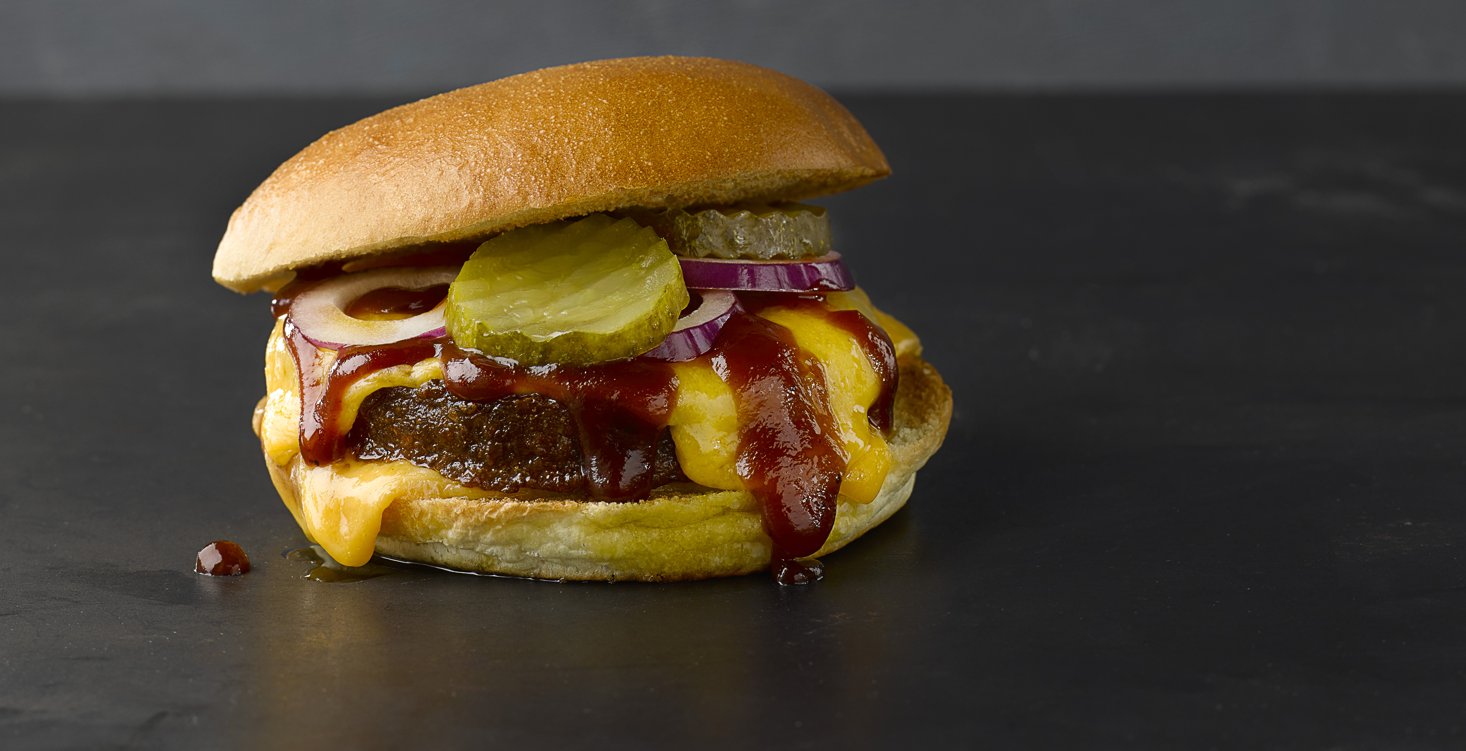 Først ute med veganburger