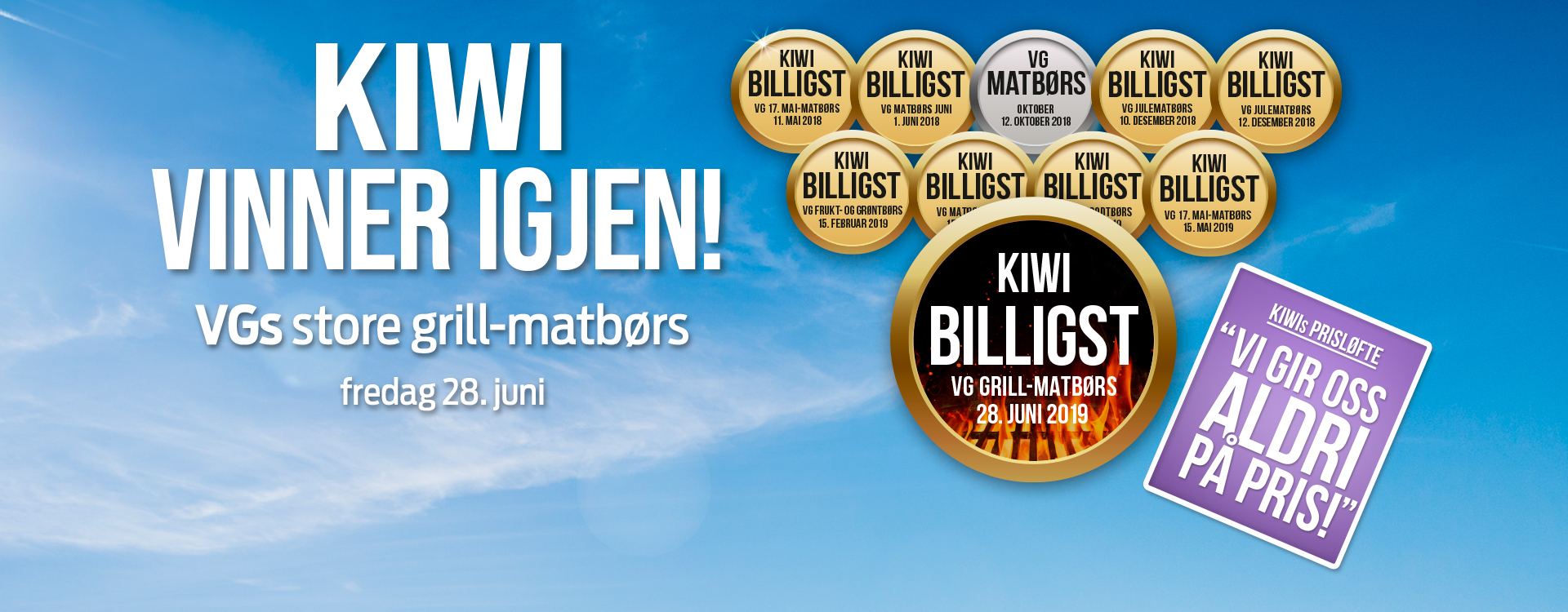 KIWI vinner VGs grillmatbørs